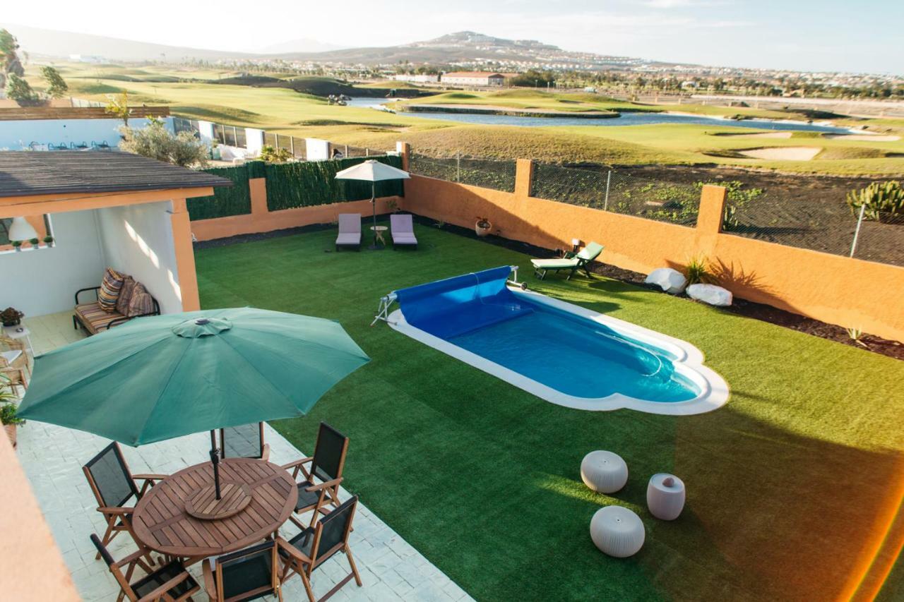 Eco White With Climatized Pool Caleta De Fuste